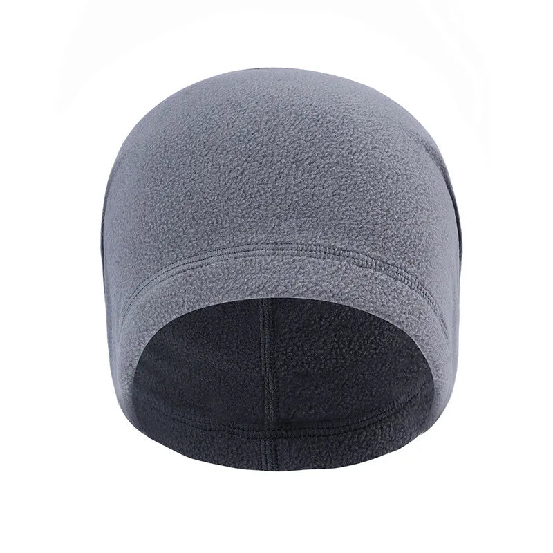 Windproof Skull Cap Helmet Liner Winter Cold Weather Thermal Cycling Beanie Hat for Men Women