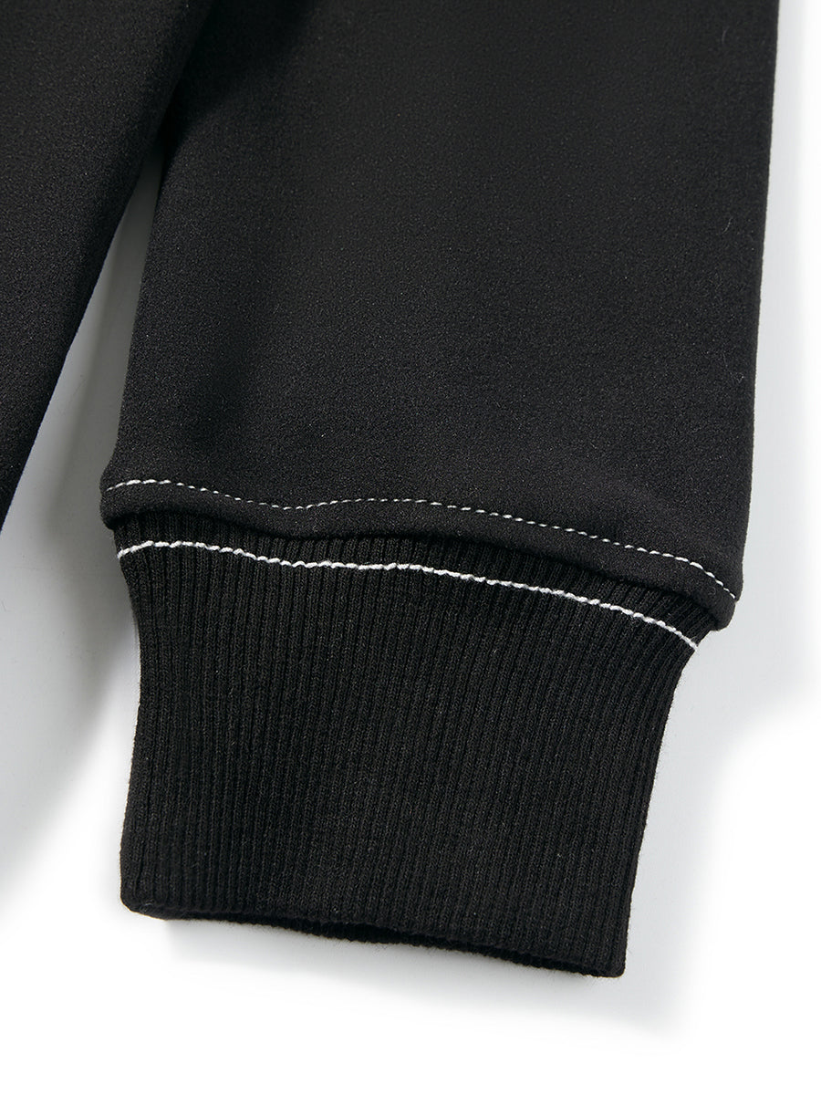 Women s Cozy Retro Hoodie with Unique Embroidered Details and Stylish Zipper Closure for a Chic Casual Look