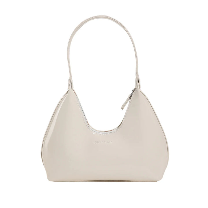 Women Patent Leather Tote Bag Versatile Fashion Shoulder Bag Casual Satchel Hobo Bag Zipper Armpit Bag Girl Shopper Purse