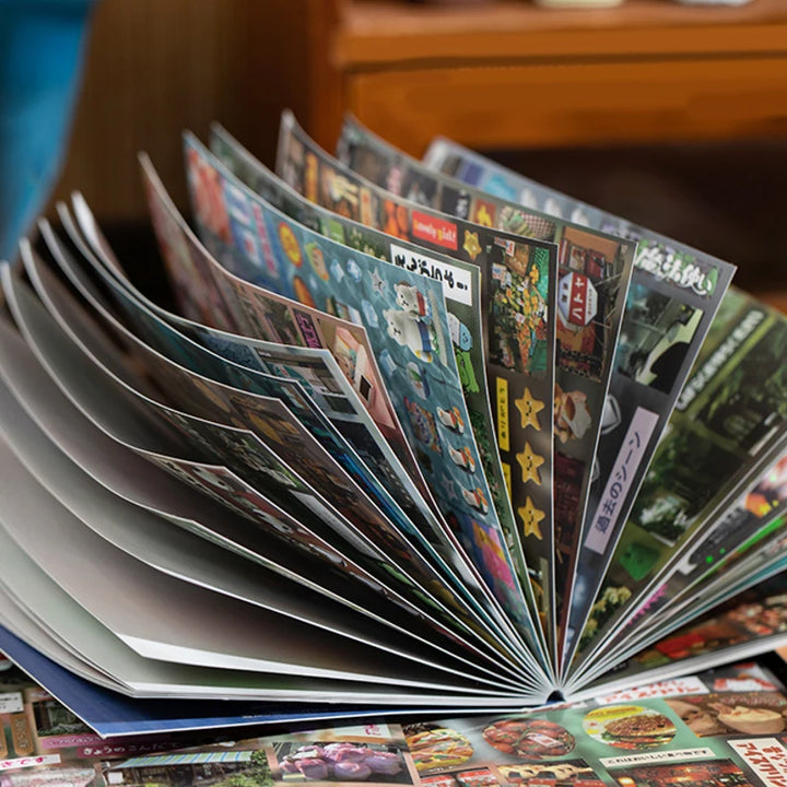 Mr. Paper 1Style 30Sheets/bag Retrospective Voice Cut Film Sticker Book Creative Handbook DIY Scrapbook Notebook Mugs Dairy Card