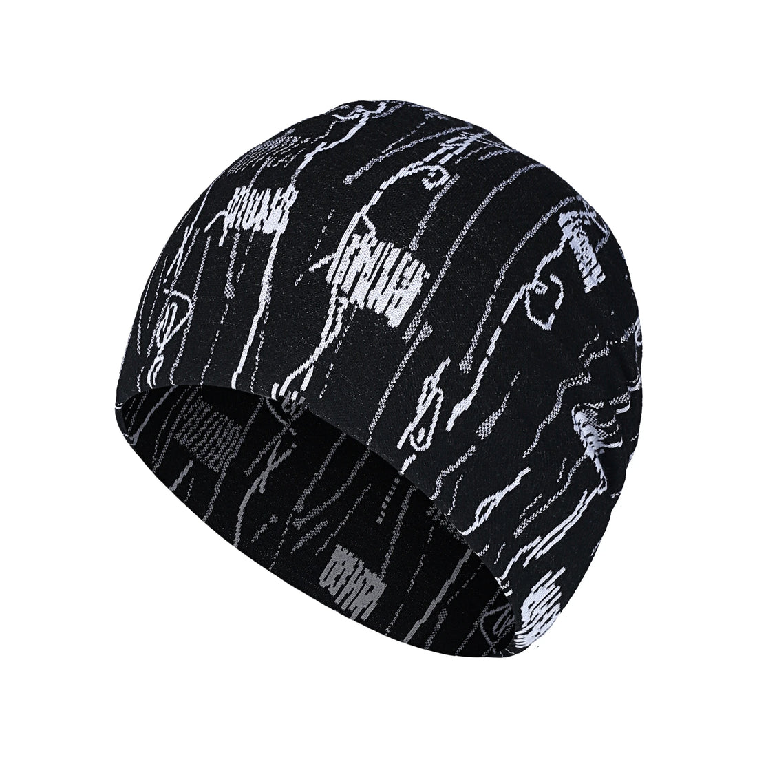 Winter Cycling Cap Skull Cap Helmet Liner Skullies Windproof Thermal Beanie Hat for Outdoor Sports Running Skiing Slouchy Hat