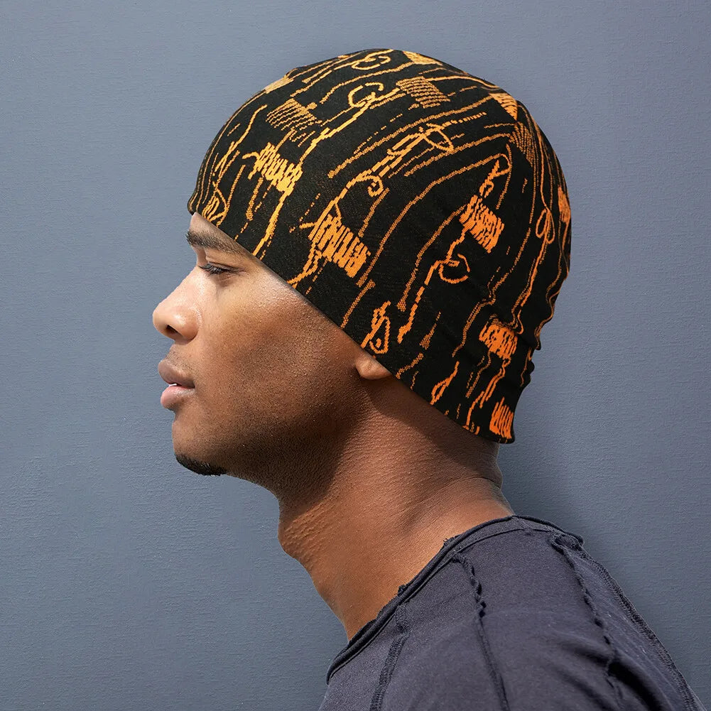 Winter Cycling Cap Skull Cap Helmet Liner Skullies Windproof Thermal Beanie Hat for Outdoor Sports Running Skiing Slouchy Hat